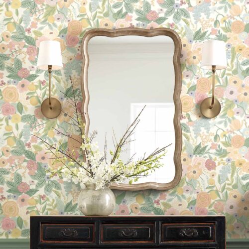 Alternative view of Garden Party Wallpaper - Pastel Multi
