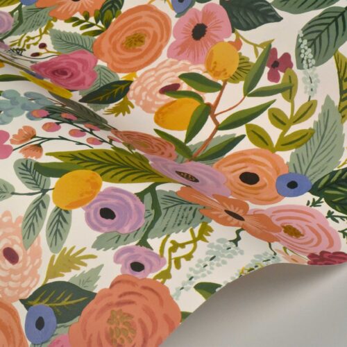Alternative view of Garden Party Wallpaper Sample - Rose Multi