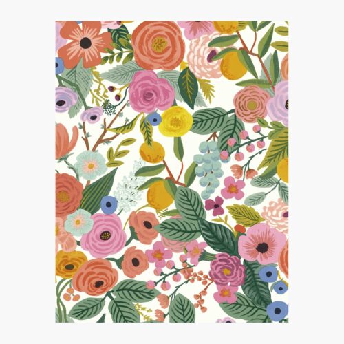 Garden Party Wallpaper Sample - Rose Multi