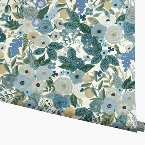 Garden Party Wallpaper - Indigo Multi