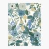 Garden Party Wallpaper Sample - Indigo Multi