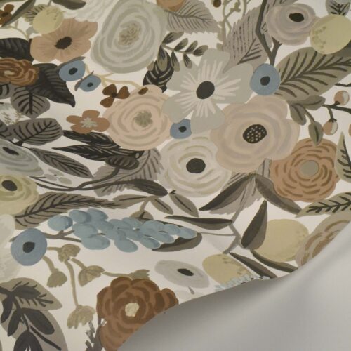 Alternative view of Garden Party Wallpaper Sample - Linen Multi