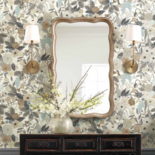 Alternative view of Garden Party Wallpaper - Linen Multi
