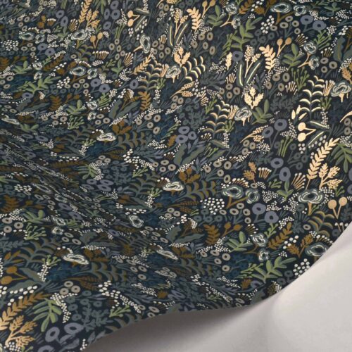 Alternative view of Tapestry Wallpaper Sample - Indigo