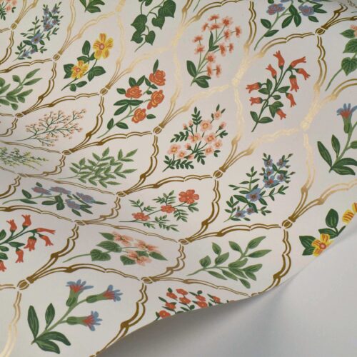 Alternative view of Hawthorne Wallpaper Sample - Rose Multi