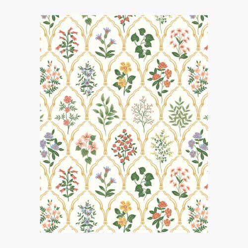 Hawthorne Wallpaper Sample - Rose Multi