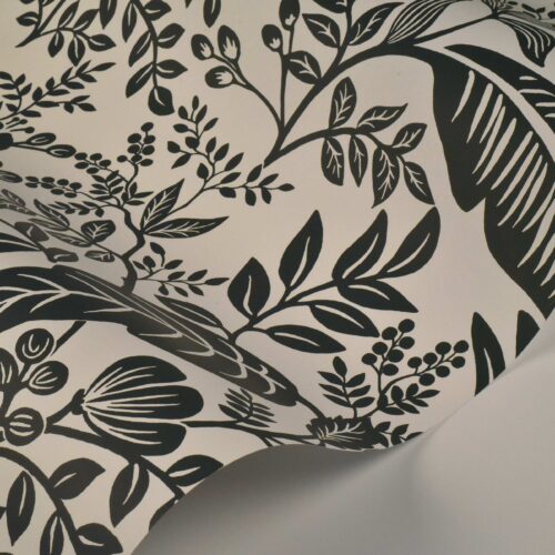 Alternative view of Canopy Wallpaper Sample - Black & White