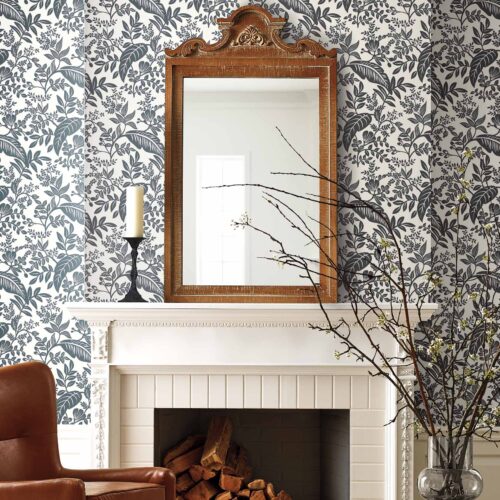 Alternative view of Canopy Wallpaper - Black & White