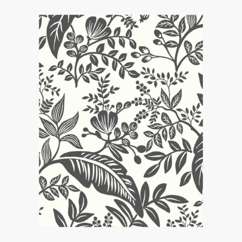 Canopy Wallpaper Sample - Black & White