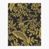 Canopy Wallpaper Sample - Metallic Gold & Black