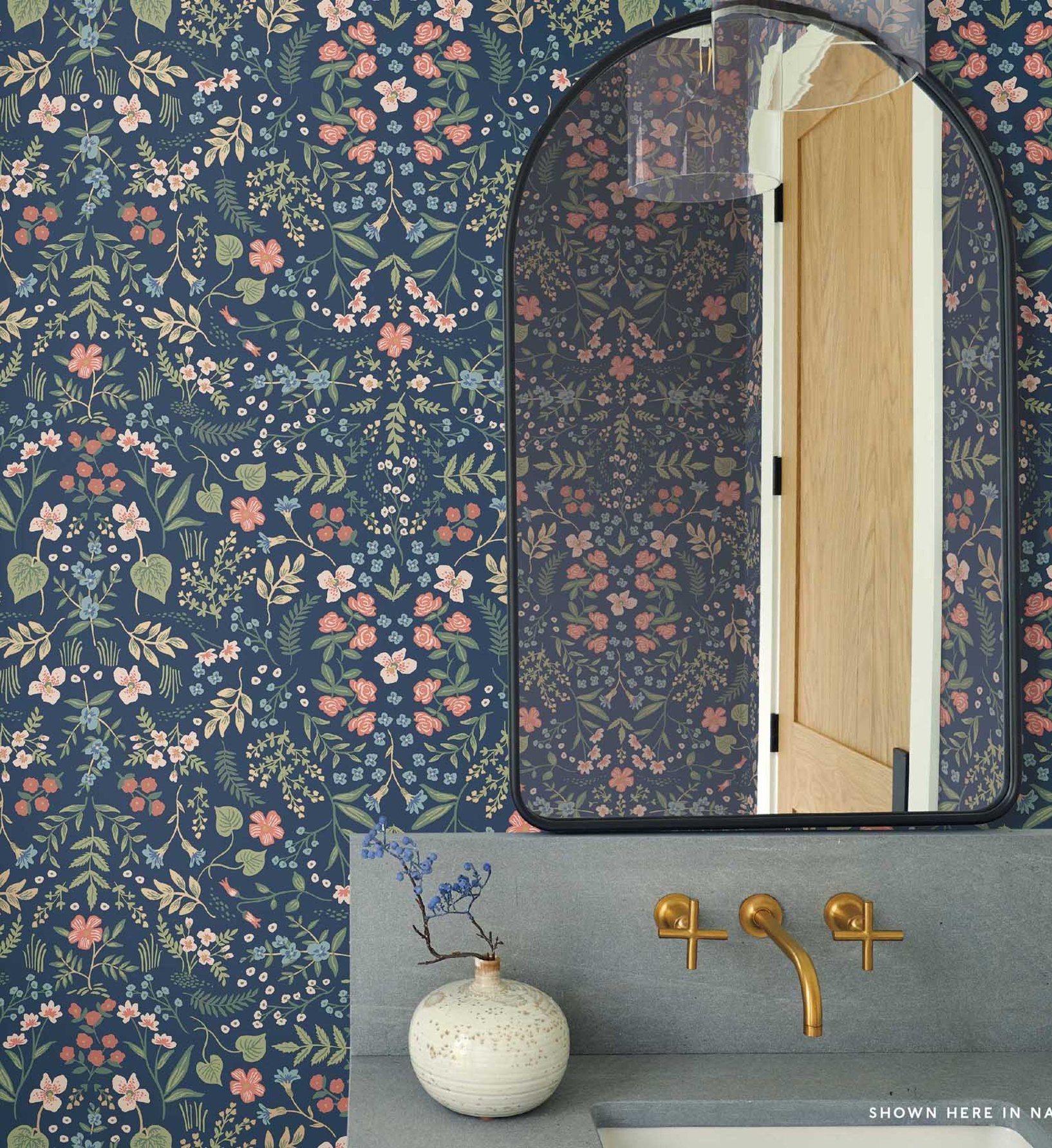 Wildwood Wallpaper - Black Multi - Image 2