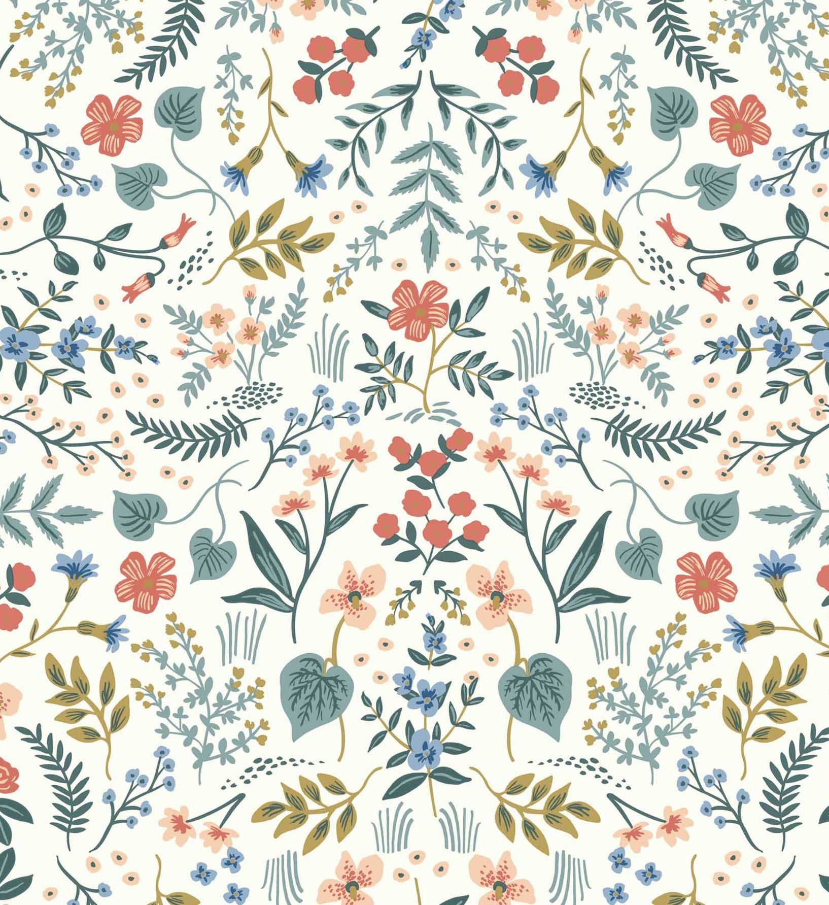 Wildwood Wallpaper - Rose Multi - Image 4