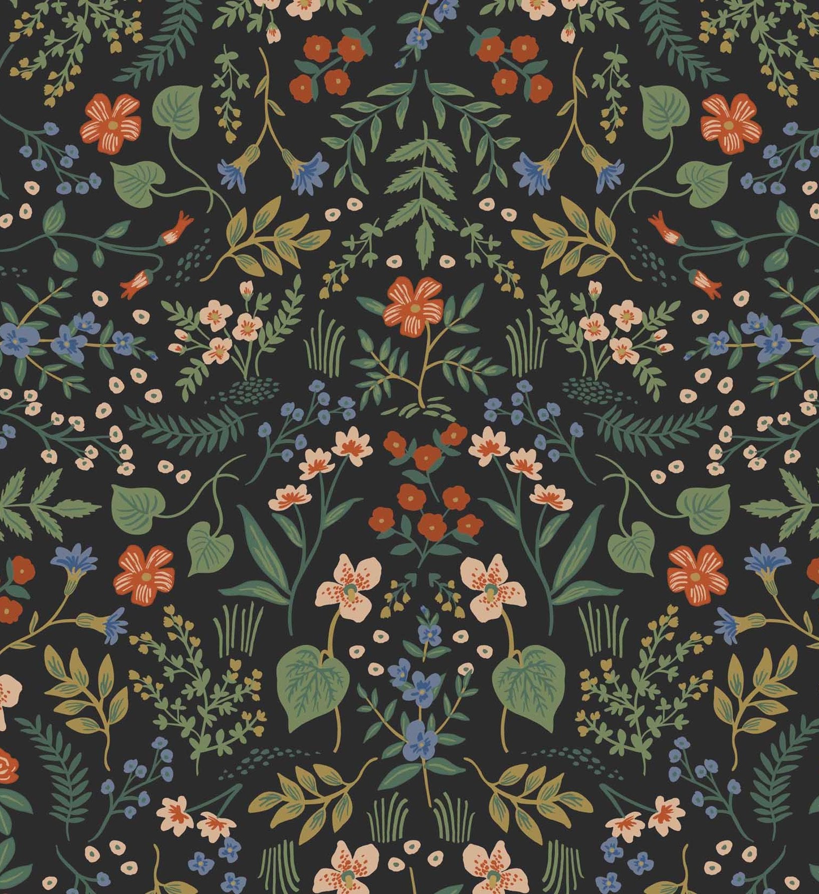 Wildwood Wallpaper - Black Multi - Image 4