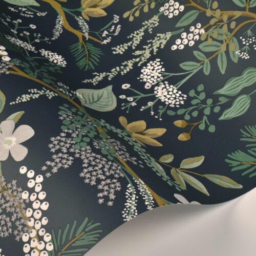 Alternative view of Juniper Forest Wallpaper Sample - Evergreen