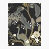 Peacock Wallpaper Sample - Black
