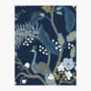 Peacock Wallpaper Sample - Navy