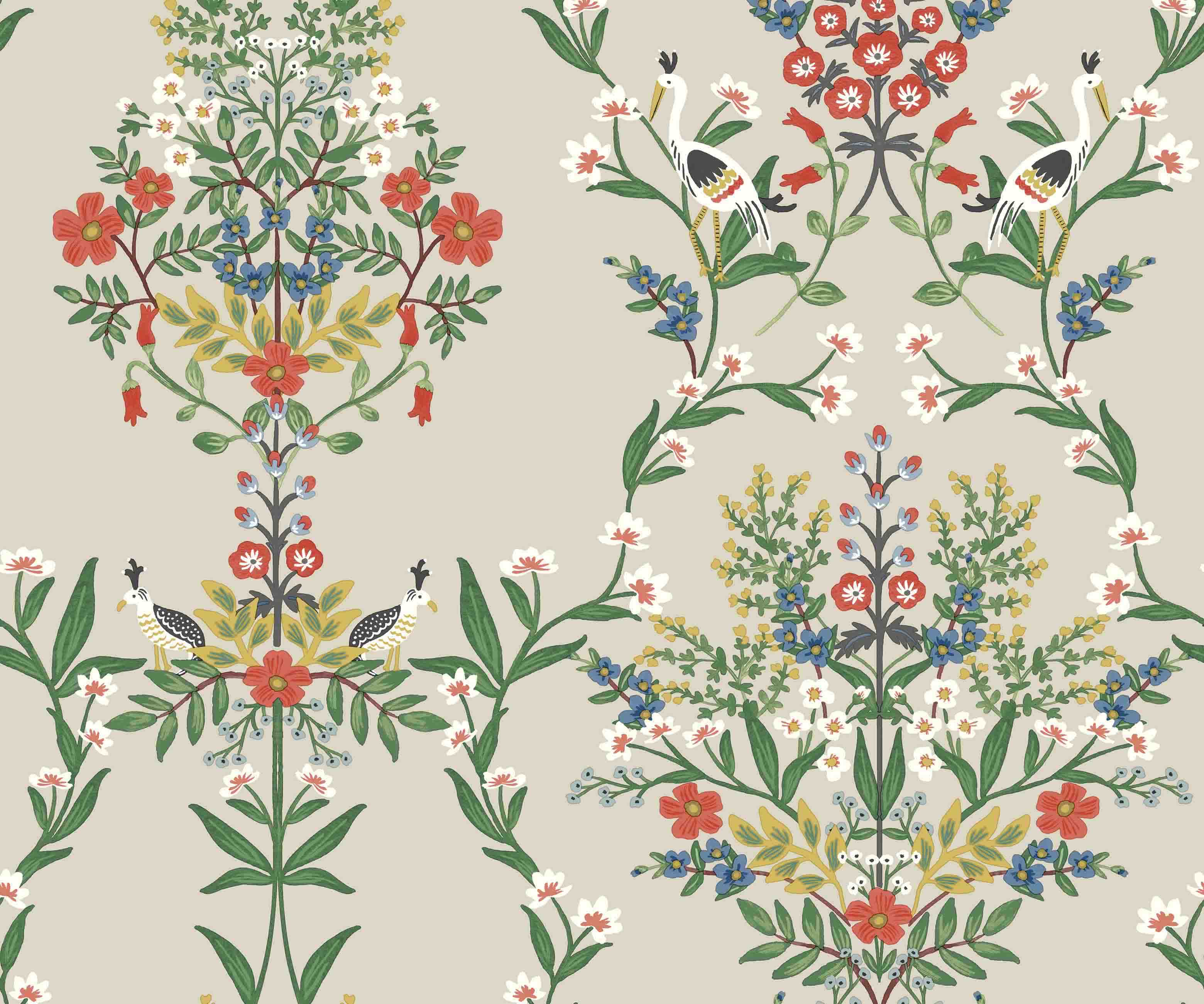 Luxembourg Wallpaper - Linen Multi - Image 3