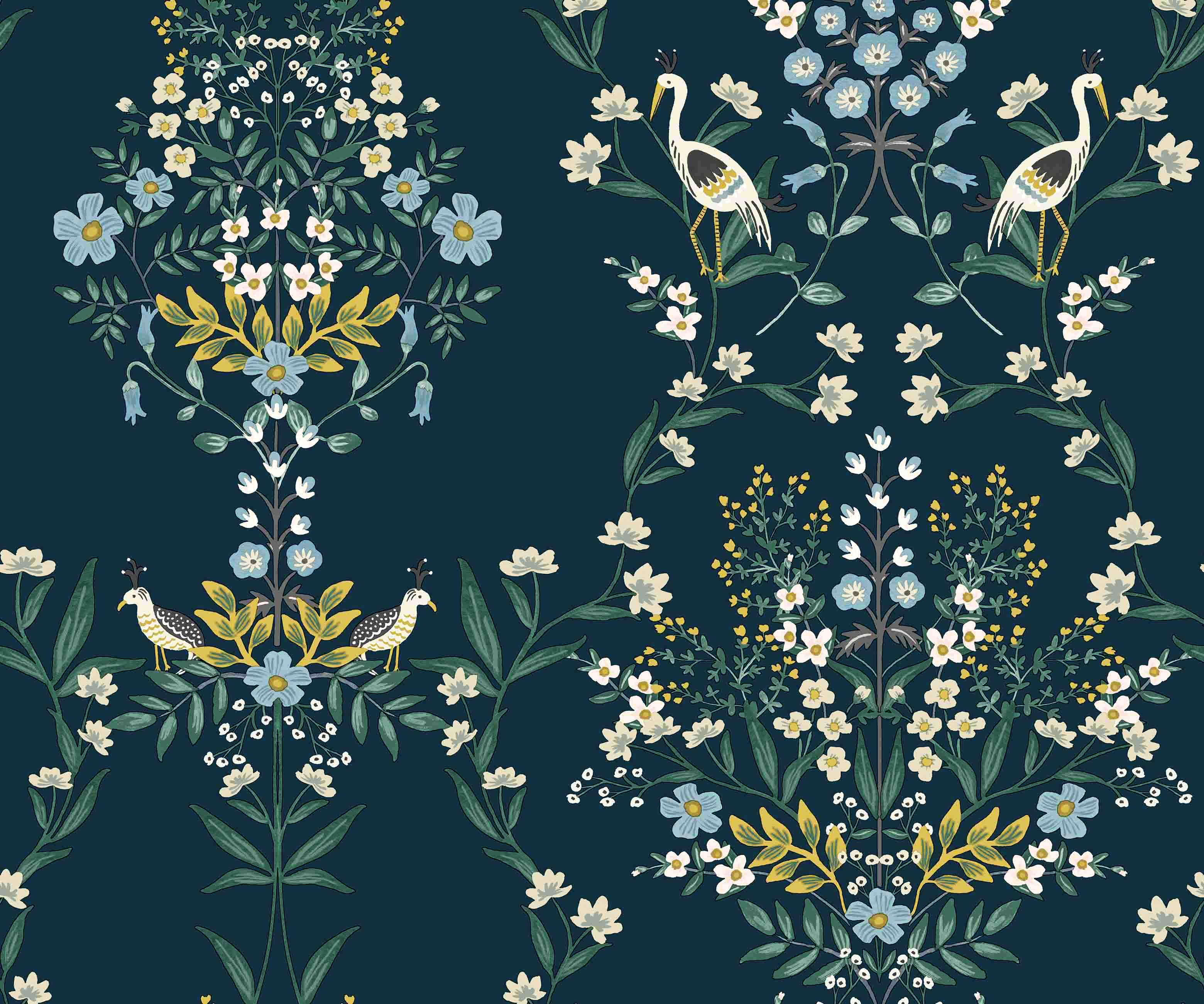 Luxembourg Wallpaper - Teal - Image 3