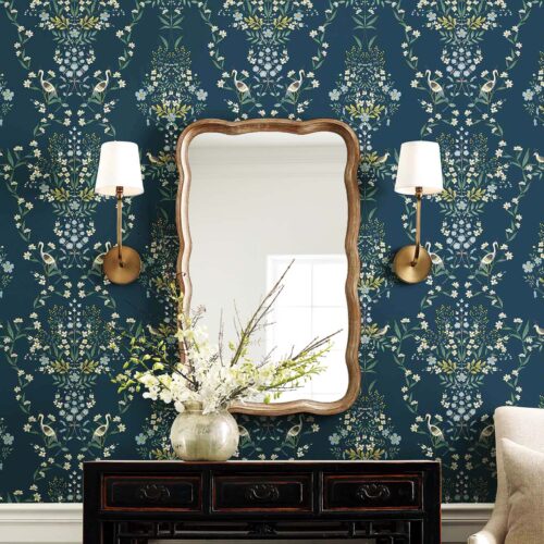 Alternative view of Luxembourg Wallpaper - Teal