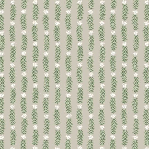 Alternative view of Eden Wallpaper - Linen