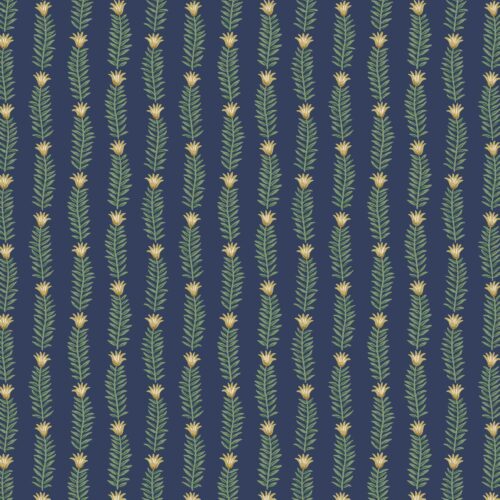 Alternative view of Eden Wallpaper - Navy