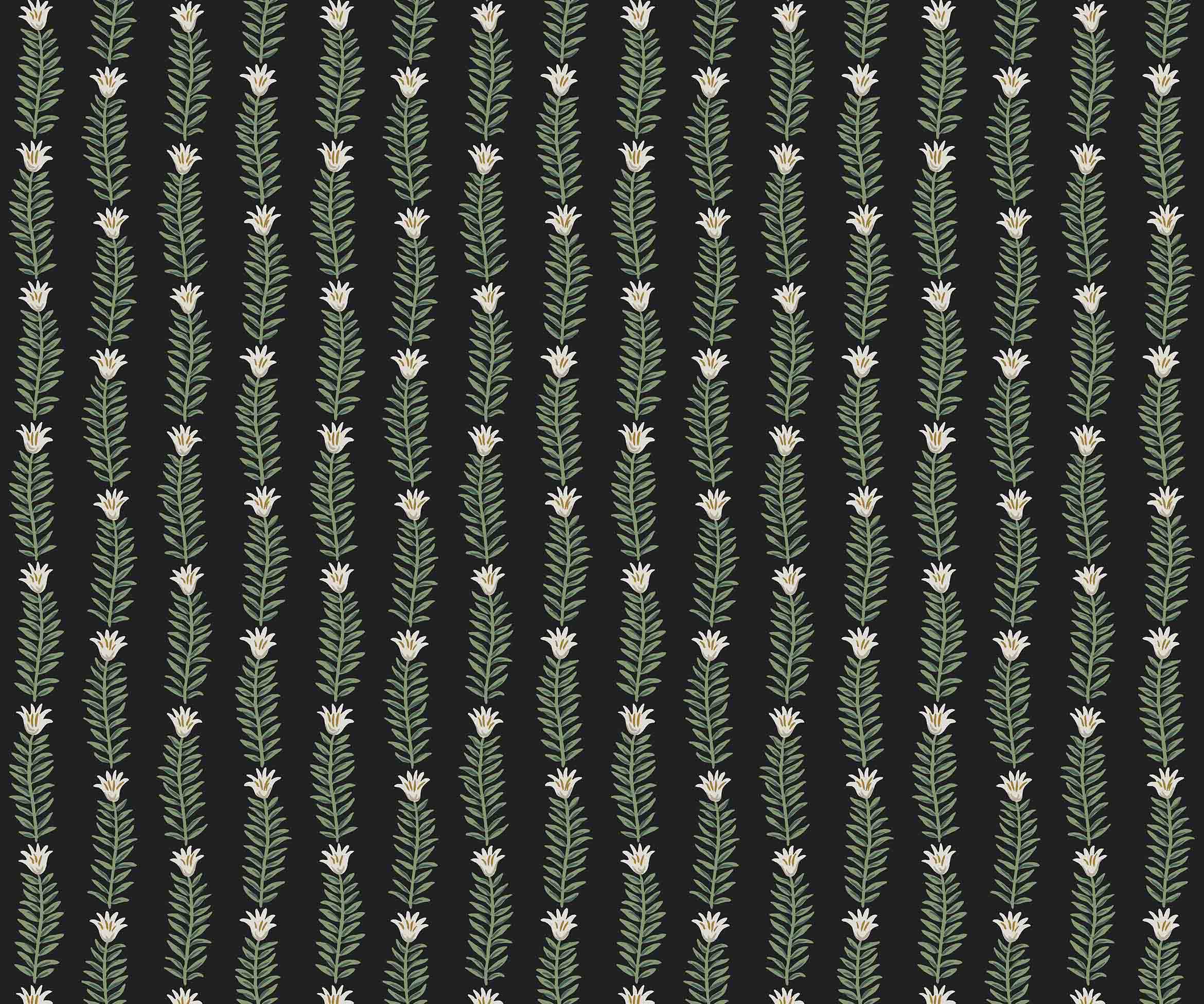 Eden Wallpaper - Black - Image 2