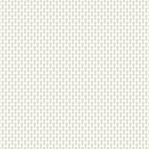 Alternative view of Petal Wallpaper - White & Metallic Silver