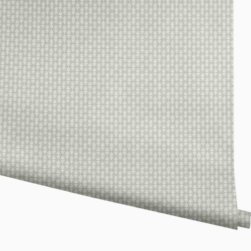Petal Wallpaper - Grey & White
