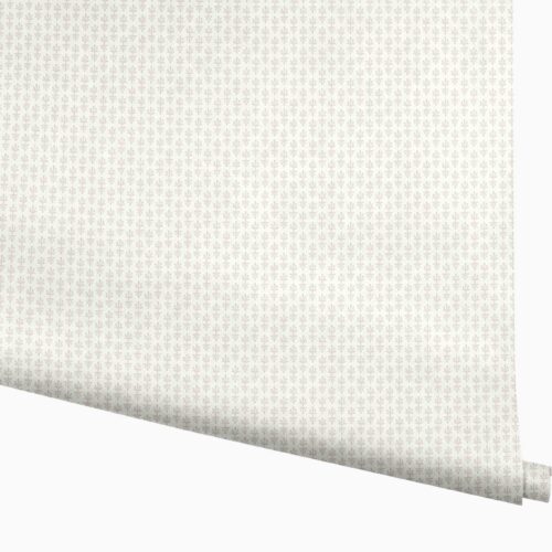 Petal Wallpaper - White & Linen