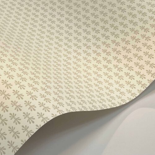 Alternative view of Petal Wallpaper Sample - White & Linen