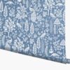 Menagerie Toile Wallpaper - Blue & White