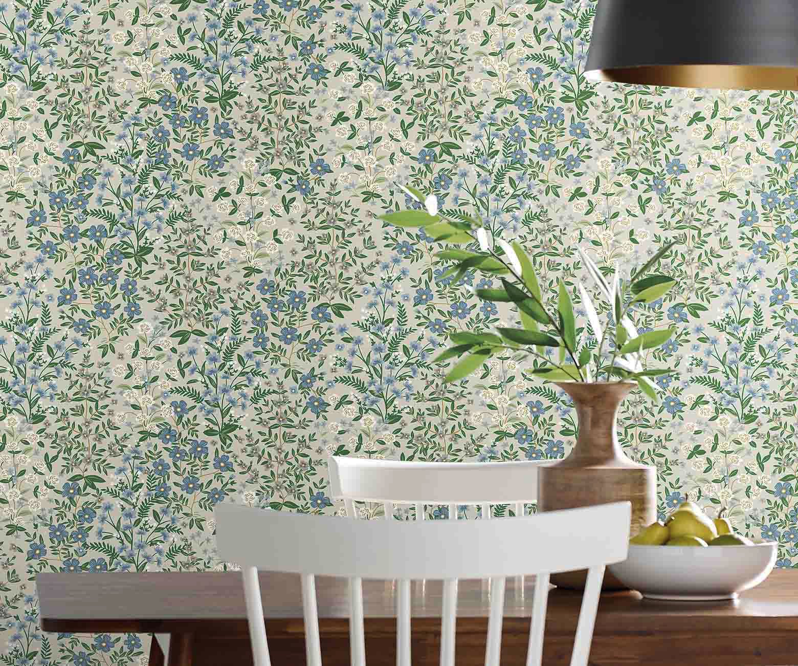Wildwood Garden Wallpaper - Linen - Image 4
