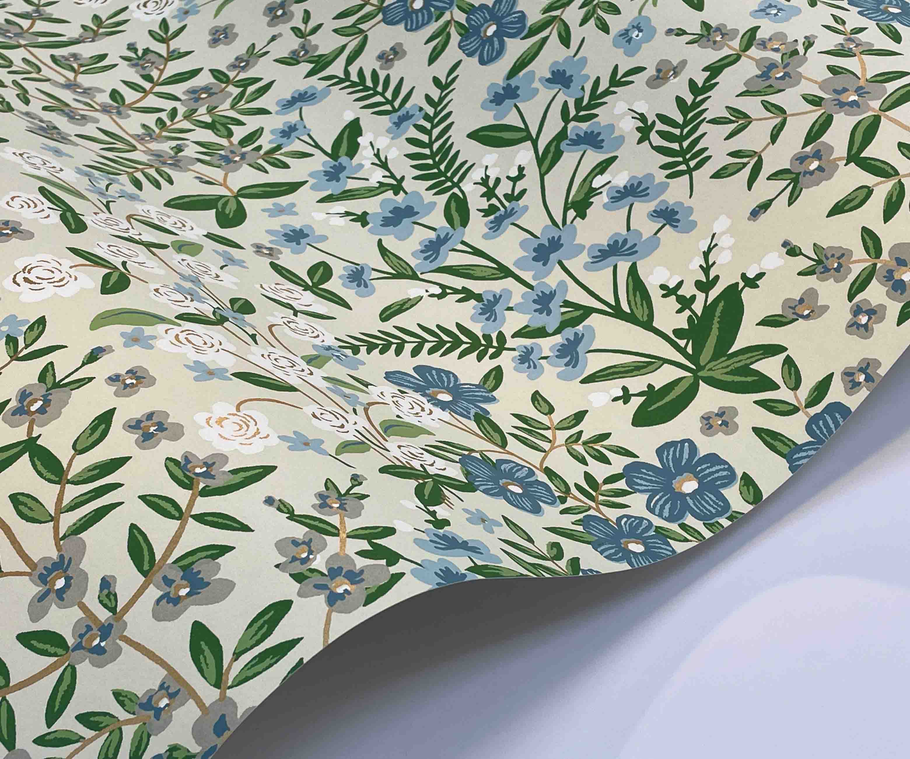 Wildwood Garden Wallpaper - Linen - Image 3