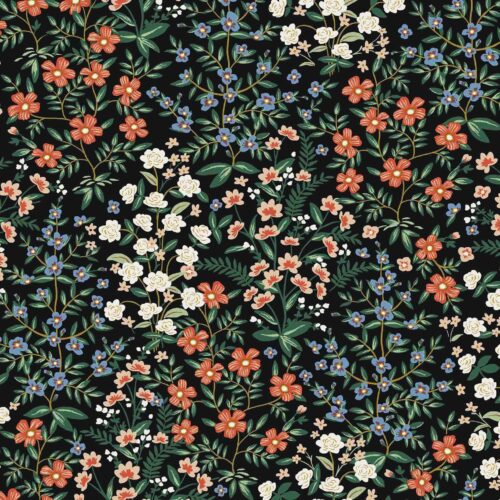 Alternative view of Wildwood Garden Wallpaper - Black