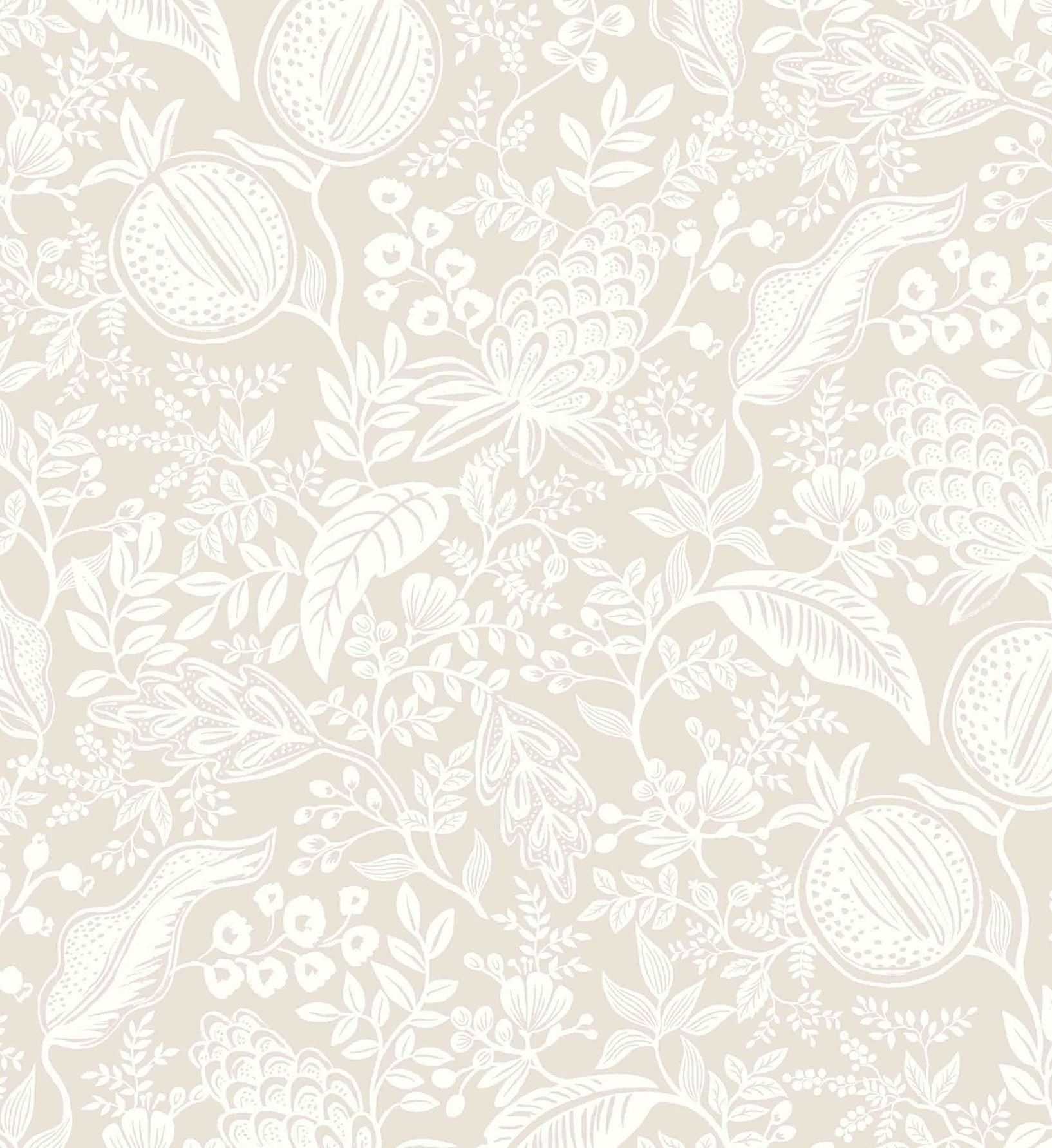 Pomegranate Wallpaper - Beige & White - Image 3
