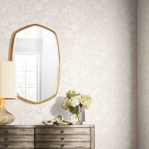 Alternative view of Pomegranate Wallpaper - Beige & White
