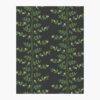 Climbing Vines Wallpaper Sample - Black