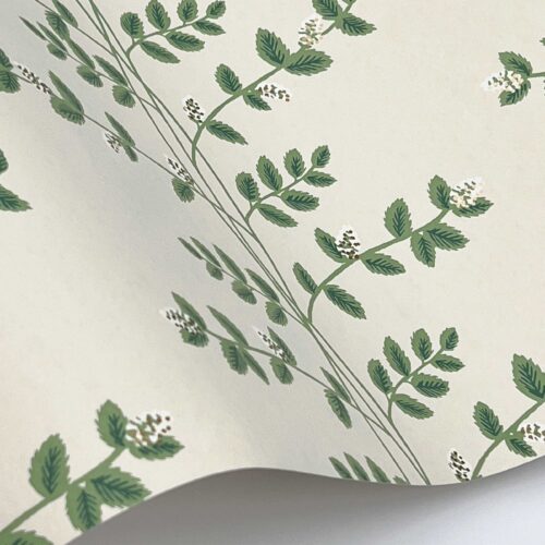 Alternative view of Climbing Vines Wallpaper Sample - Linen
