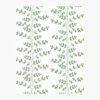 Climbing Vines Wallpaper Sample - White & Metallic Gold