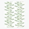 Climbing Vines Wallpaper Sample - White & Blue