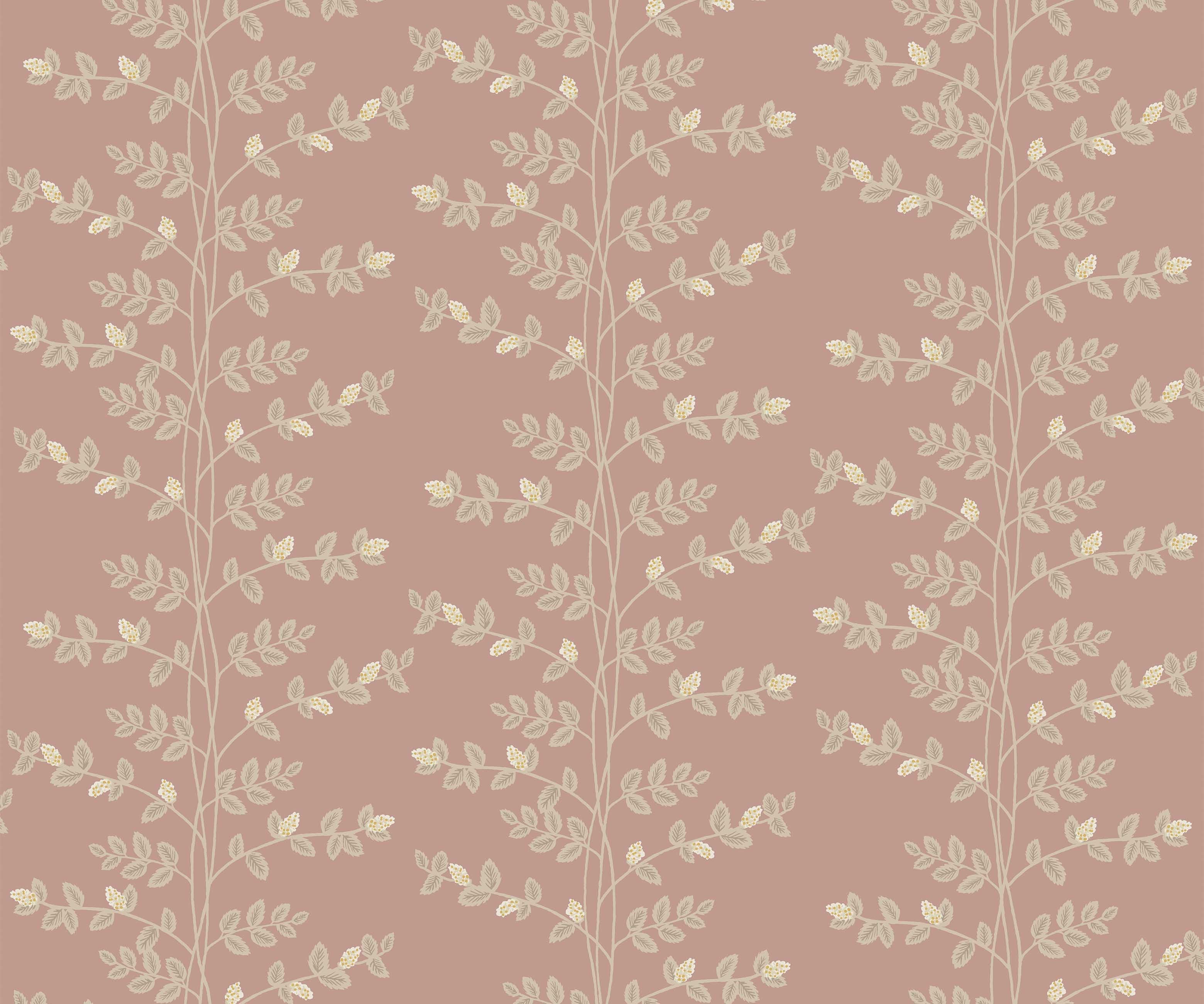 Climbing Vines Wallpaper - Rose - Image 3