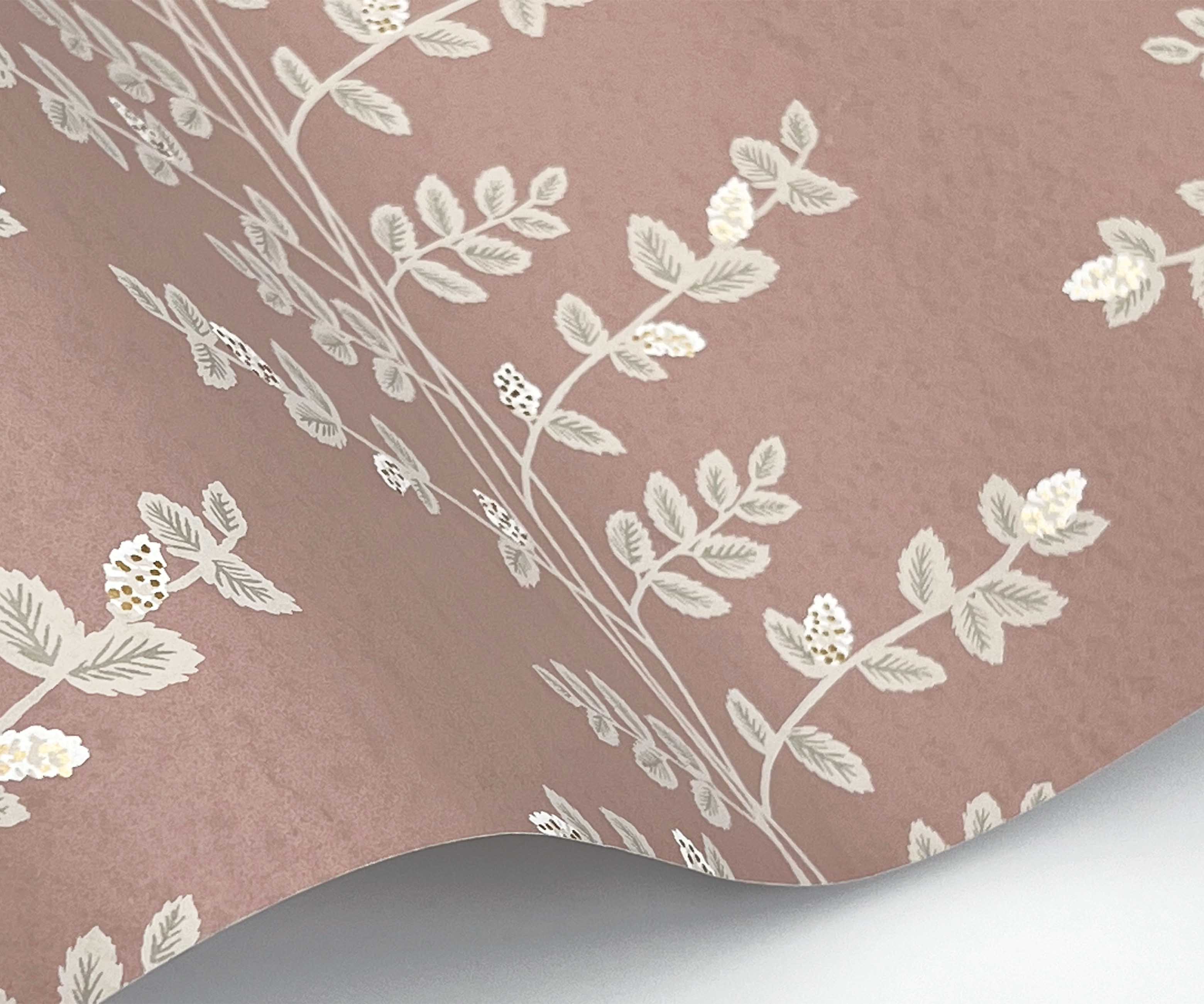 Climbing Vines Wallpaper - Rose - Image 4