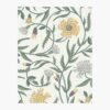 Aster Wallpaper Sample - Linen & Gold