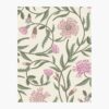 Aster Wallpaper Sample - Linen & Rose