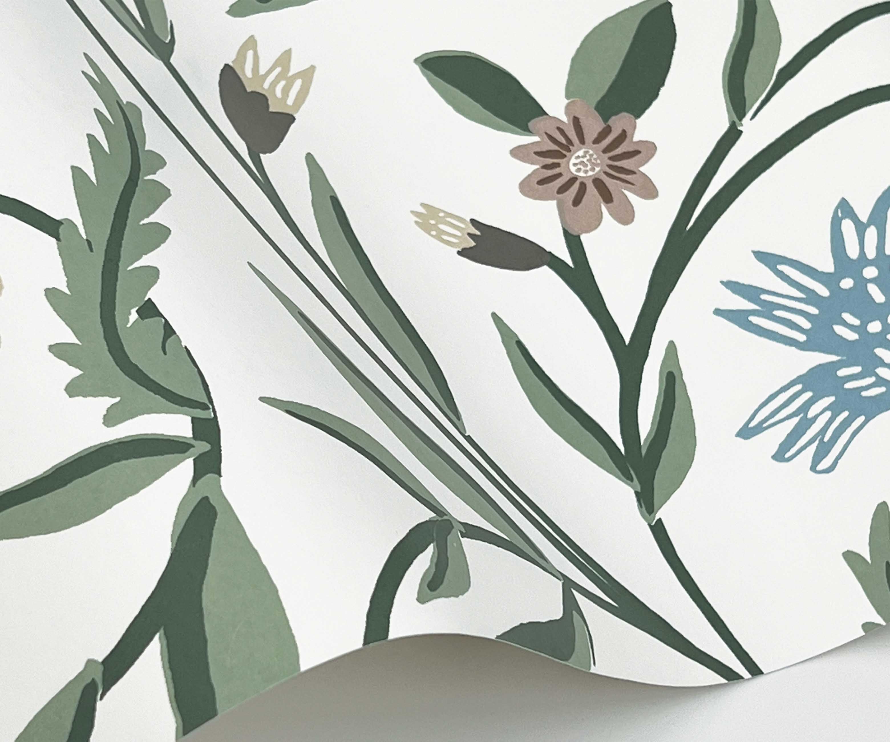 Aster Wallpaper - White - Image 4