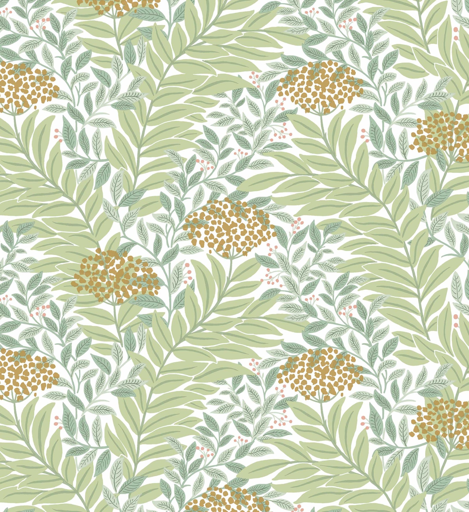 Highgrove Wallpaper - White - Image 4