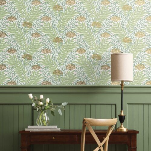Alternative view of Highgrove Wallpaper - White