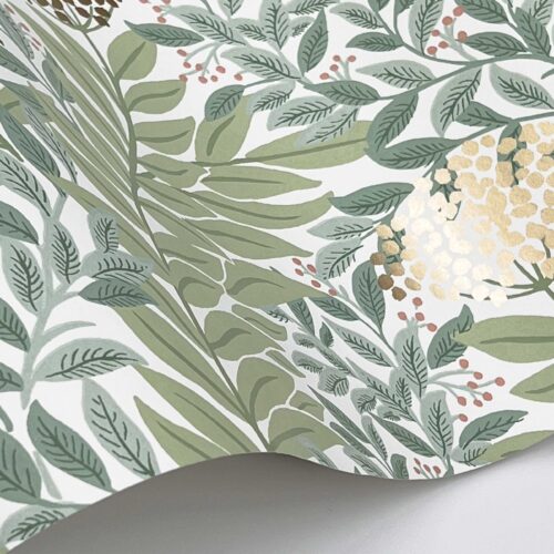 Alternative view of Highgrove Wallpaper Sample - White