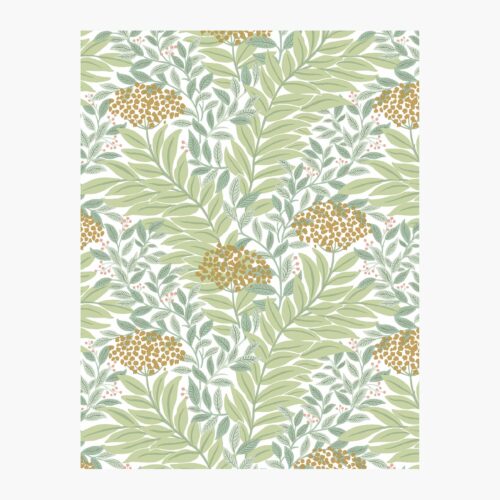 Highgrove Wallpaper Sample - White