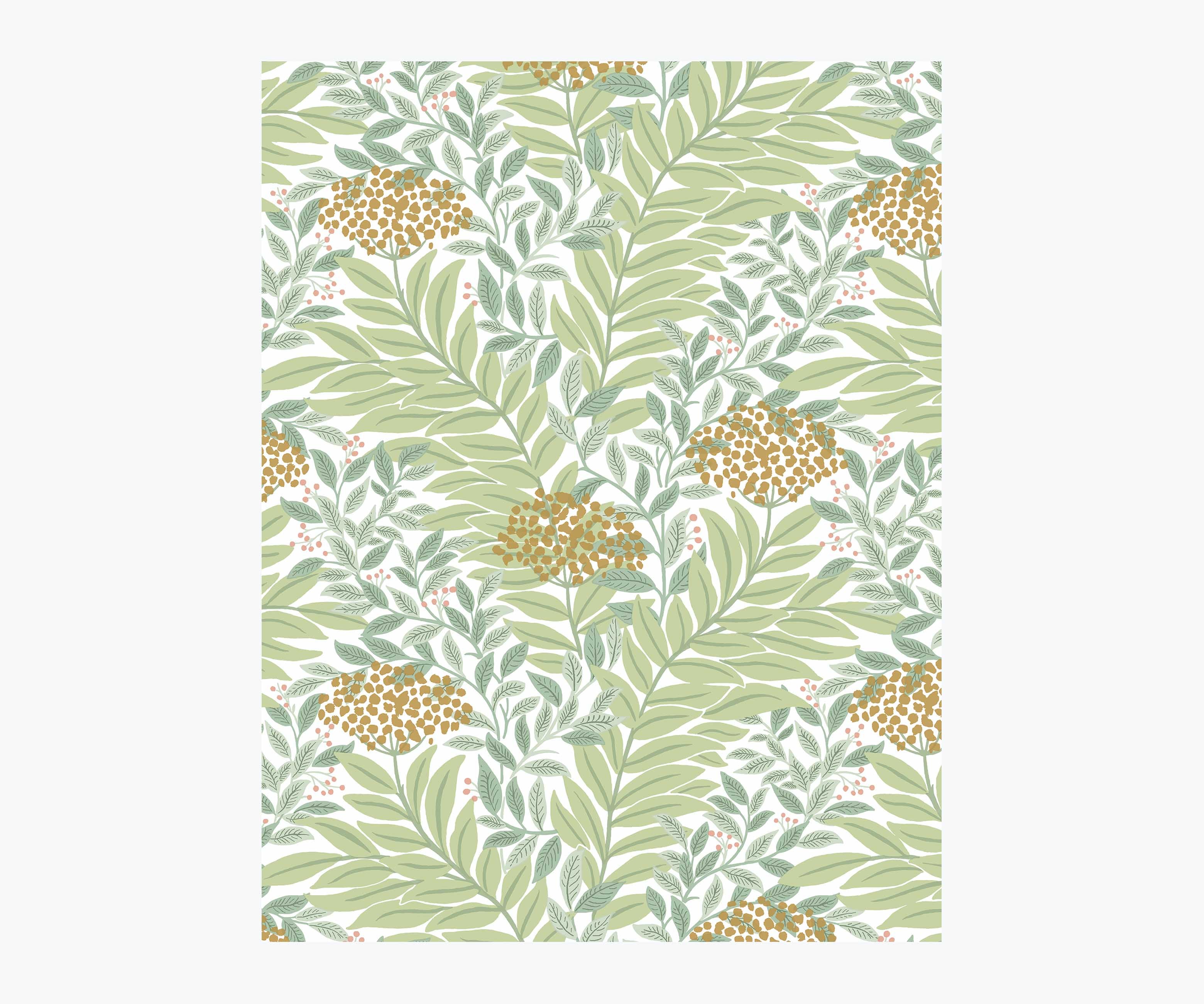 Highgrove Wallpaper Sample - White